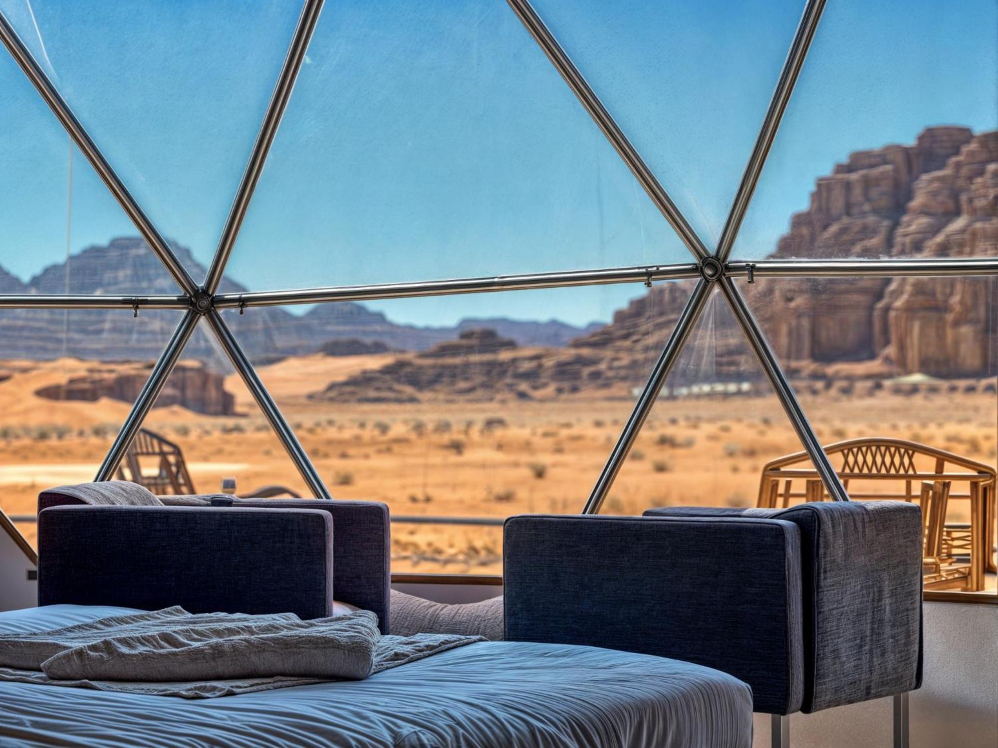 Wadi Rum Sunset Camp Exterior foto