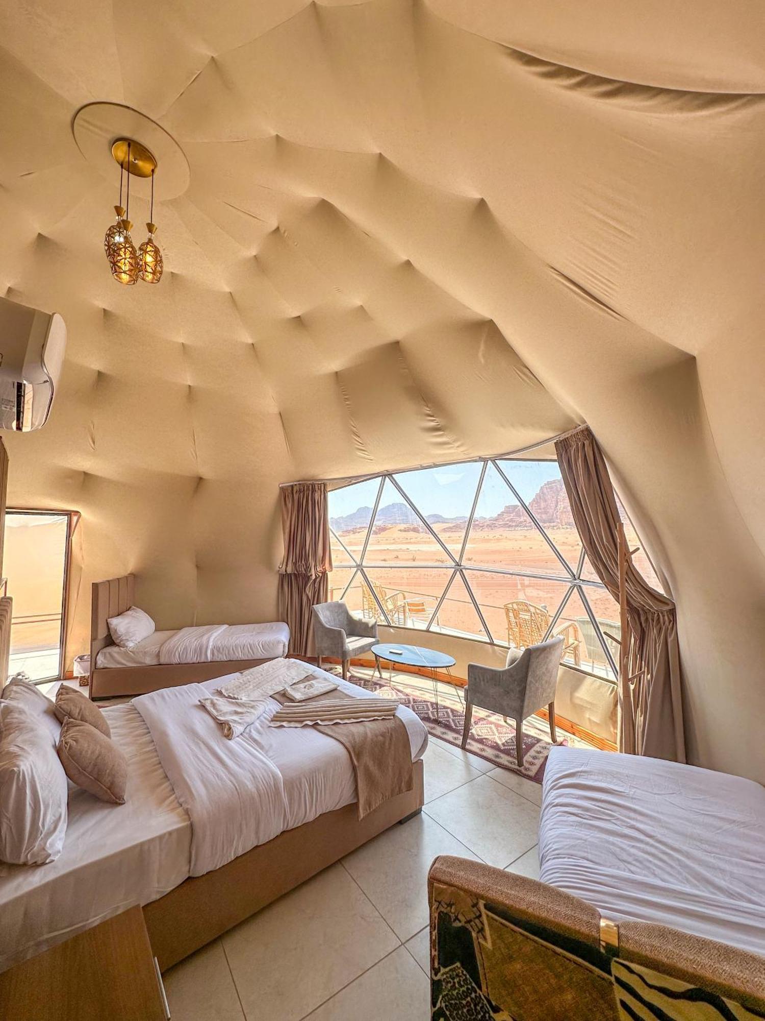 Wadi Rum Sunset Camp Exterior foto